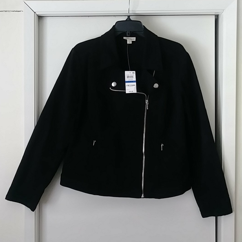 Black Moto Jacket